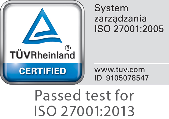 getsix TUV Rheinland certified