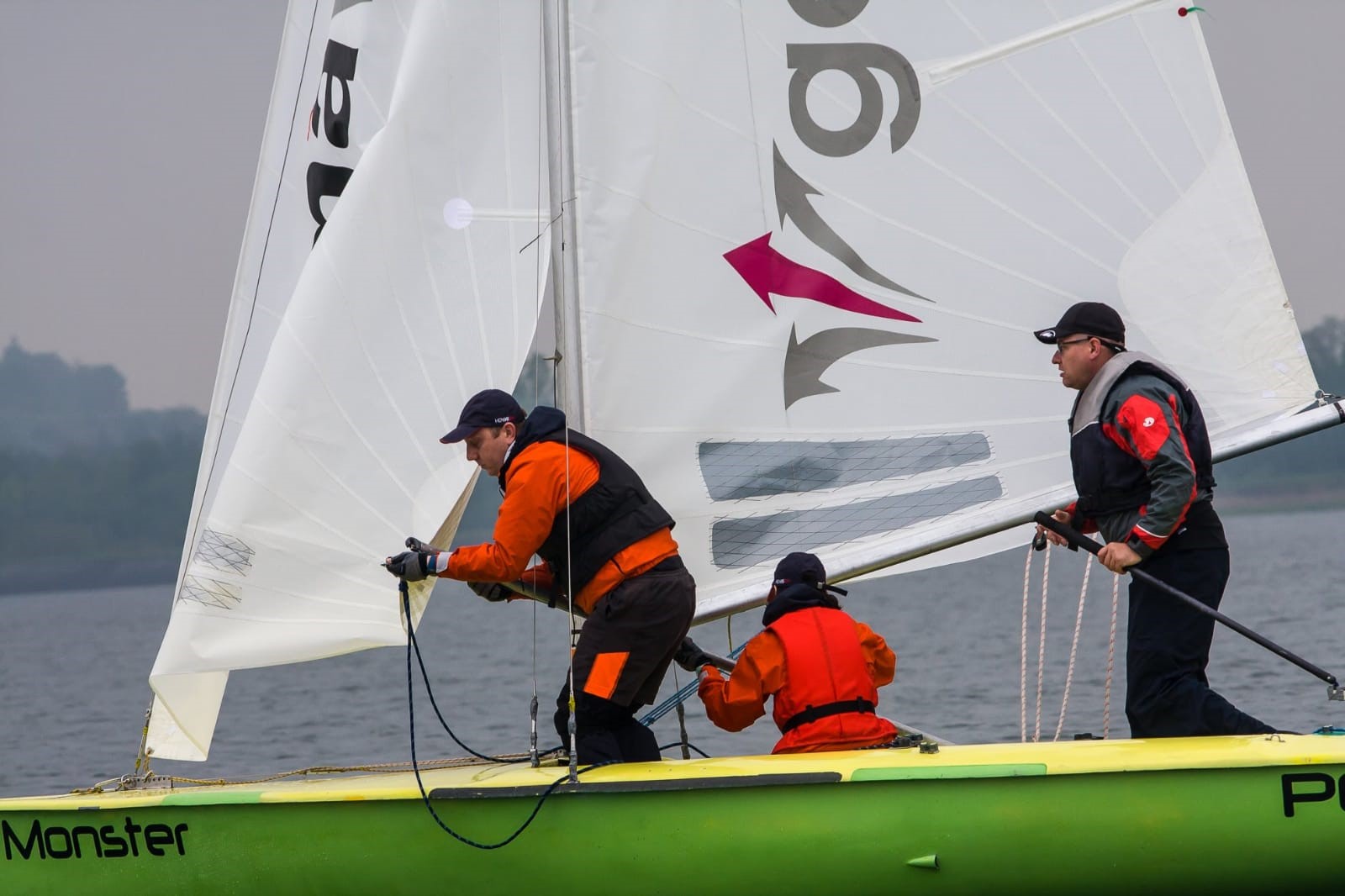 Monster sailing team