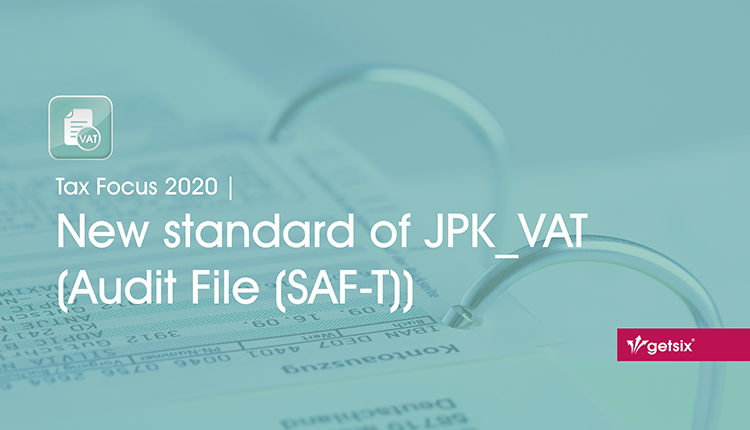 New standard of JPK_VAT