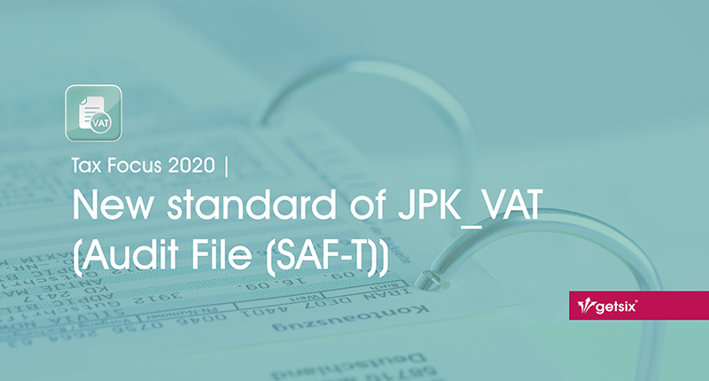 New standard of JPK_VAT (Audit File (SAF-T))