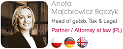 getsix® Tax & Legal Aneta Majchrowicz-Bączyk