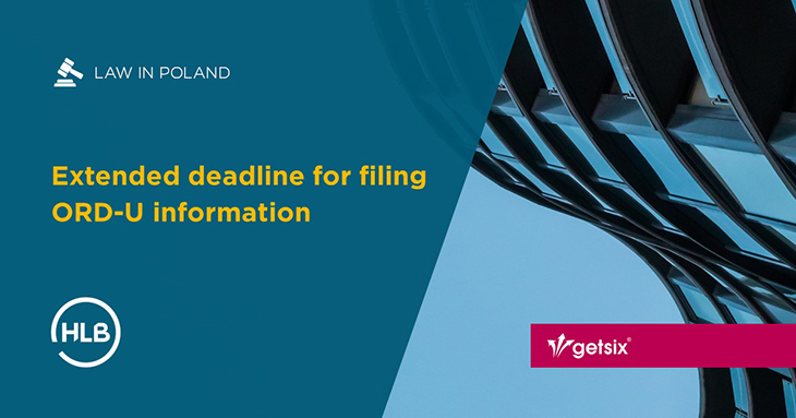 Extended deadline for filing ORD-U information