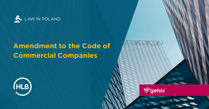 Amendment to the Code of Commercial Companies