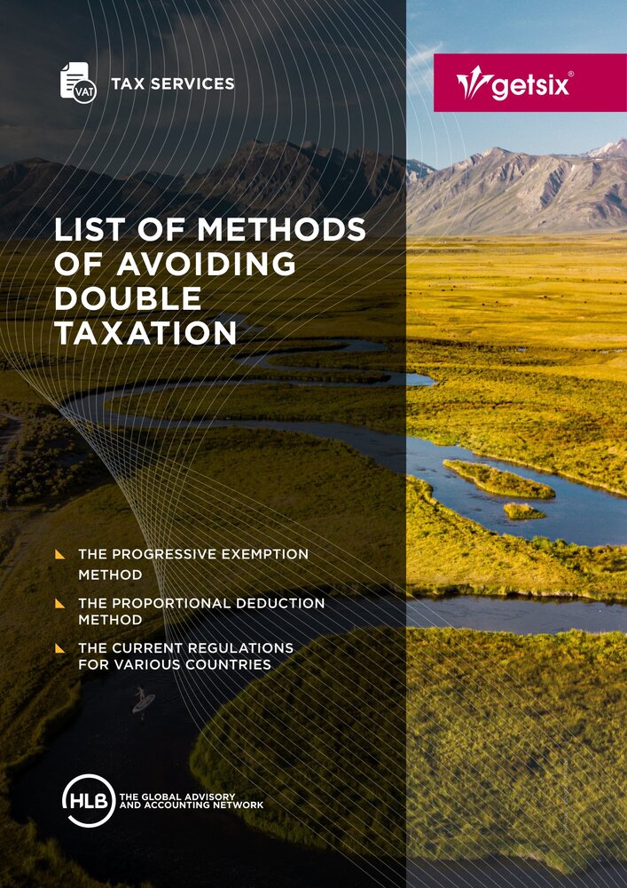 List of methods of avoiding double taxation