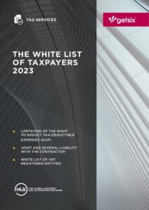 The white list of taxpayers 2023