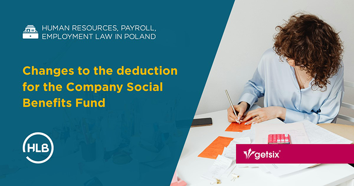 Changes to the deduction for the Company Social Benefits Fund