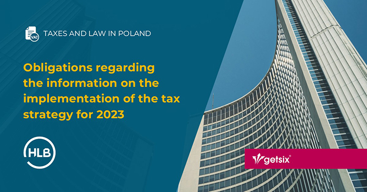 Obligations regarding the information on the implementation of the tax strategy for 2023