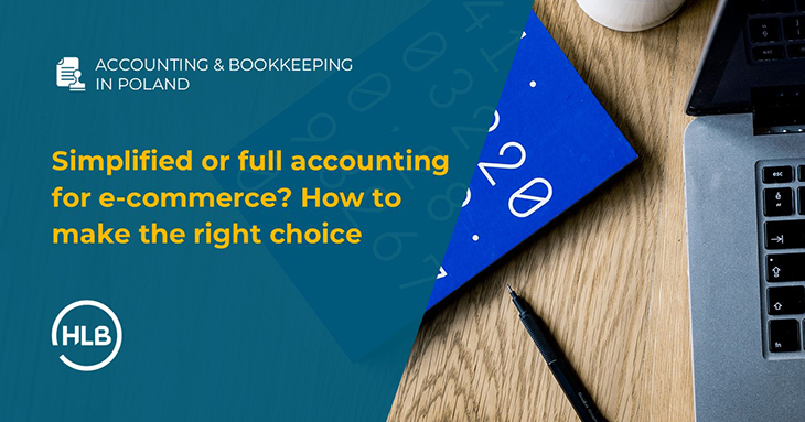 Simplified or full accounting for e-commerce?