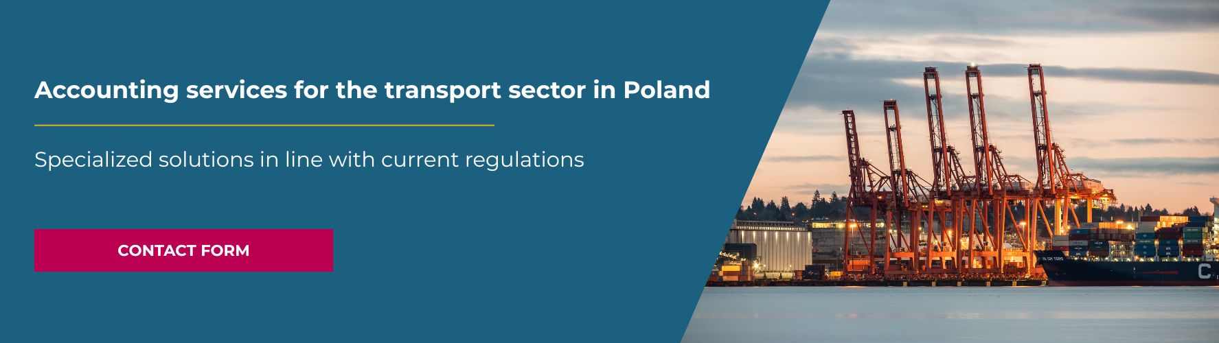 Accounting office for a transport company in Poland - specialized solutions