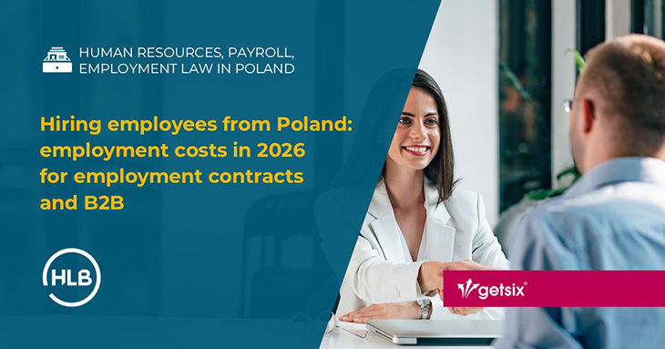 Hiring employees from Poland: employment costs in 2026 for employment contracts and B2B