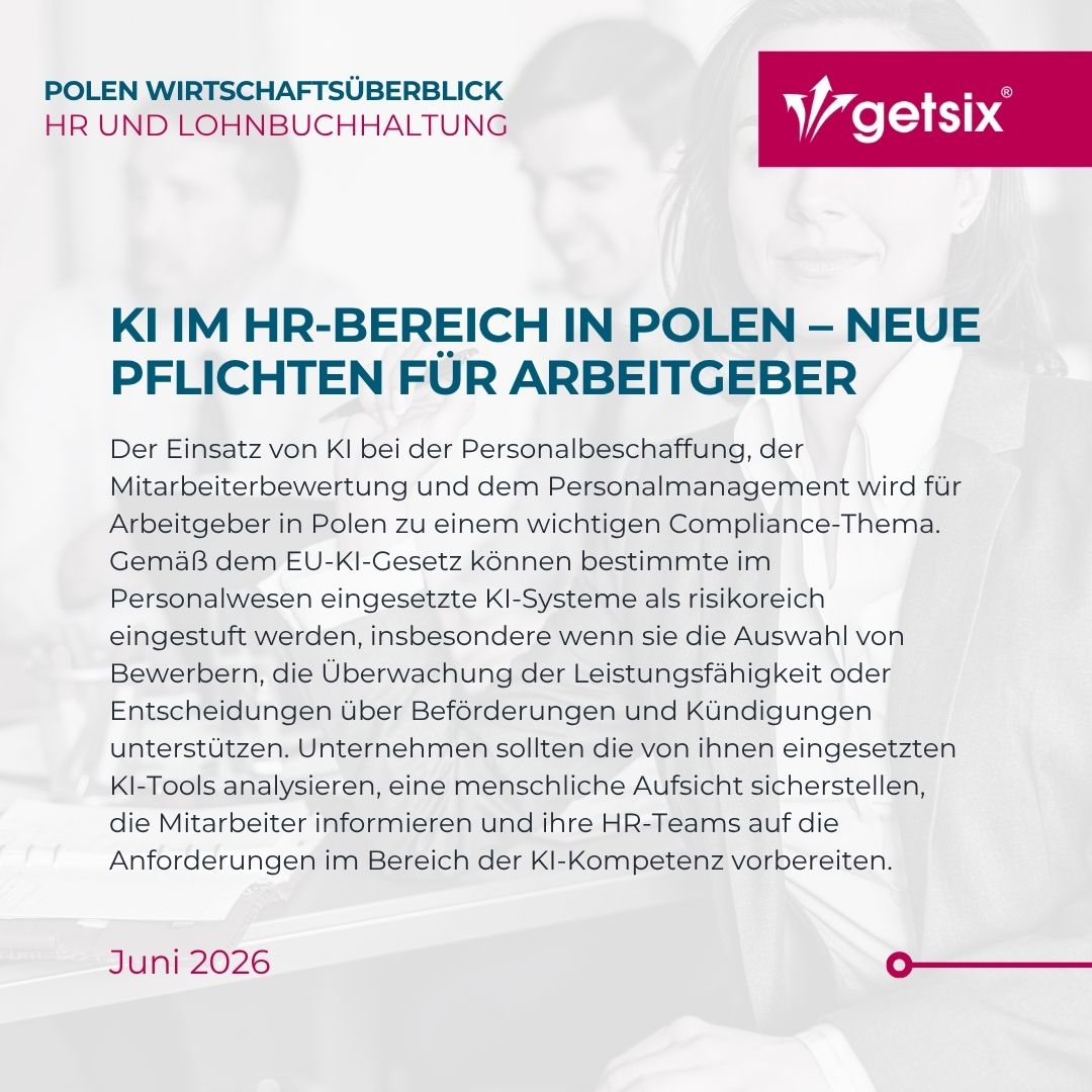 KI im HR-Bereich in Polen – neue Pflichten für Arbeitgeber