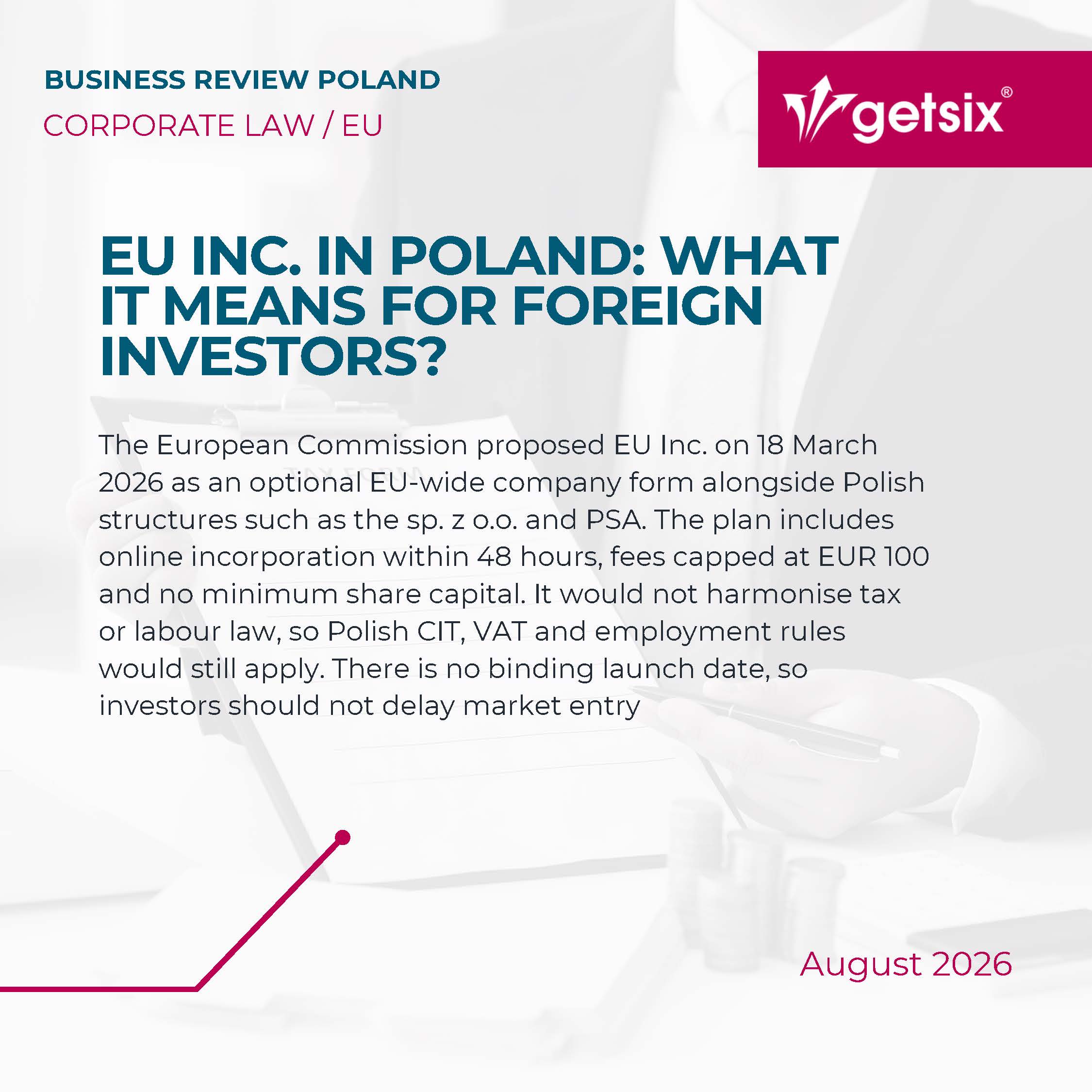 EU Inc in Poland – new optional EU-wide company form for foreign investors