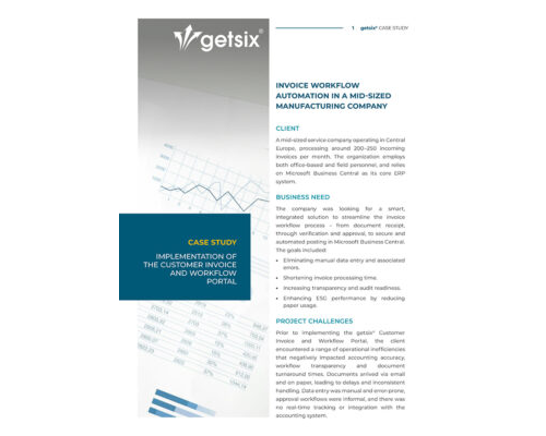 invoice portal case study