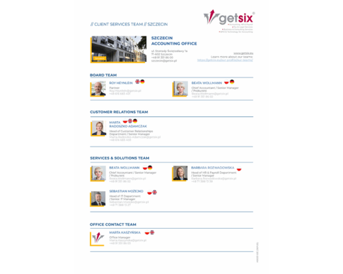 Client Services Teams - Szczecin