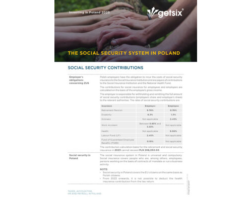HR and Payroll in Poland Social security